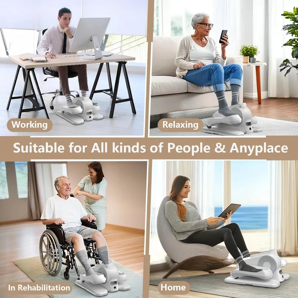 YTYIN Under Desk Elliptical Leg Fitness Machine