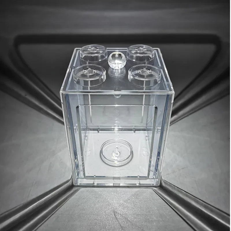 HighConcerned LEDLightingCylinderPro MiniFishTankSystem DeskDisplaySolution HomeOfficeDecor CompactAquariumKit