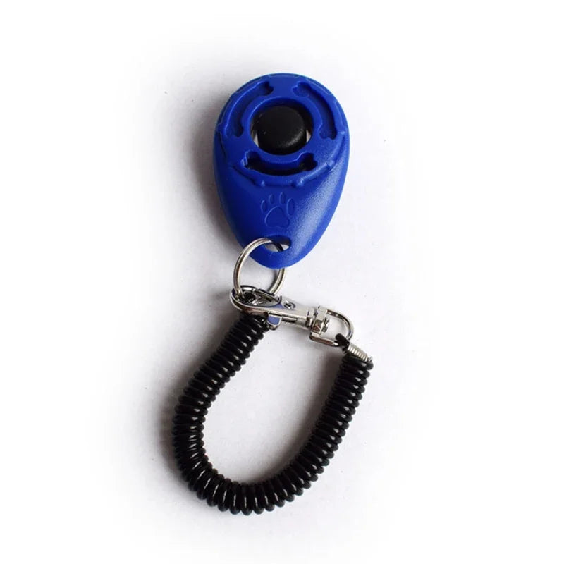 Dog Training Clicker Multipurpose Trainer Keychain With Professional Durable Nylon