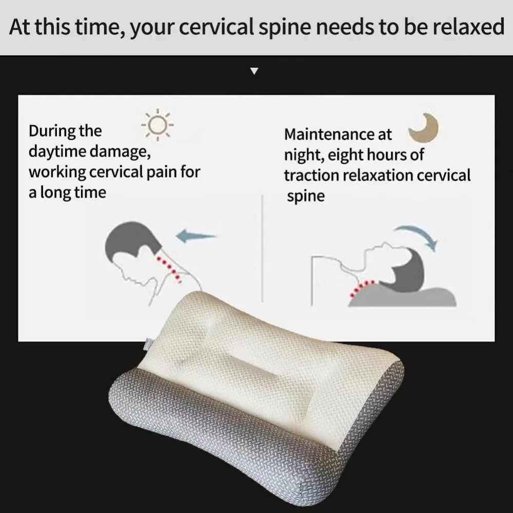 Orthopedic Support Pillow for Deep Sleep and Sleep Apnea