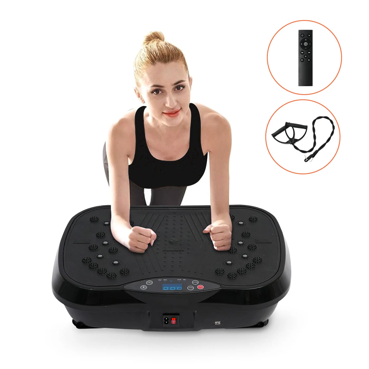 Vibration Plate Exercise Machine for Home Fitness