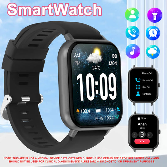 LOMAXFR Smart Watch With Wireless Calling And Fitness Modes
