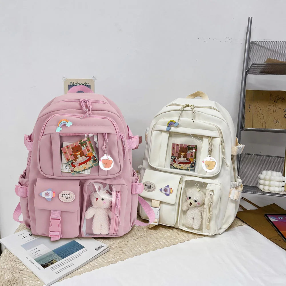 Capacity Laptop Backpack Fashion Rucksack For Teens