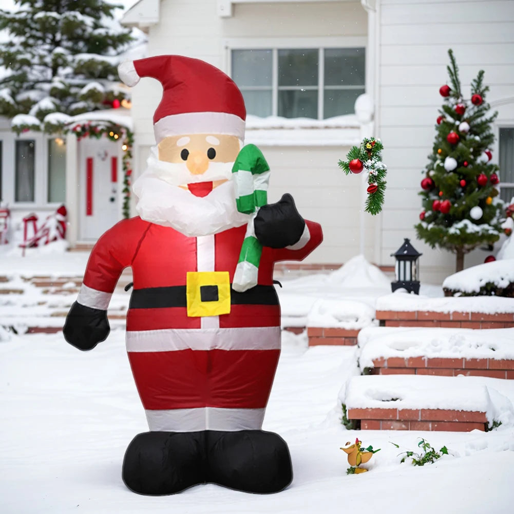 VAKINDCN LED Inflatable Cute Festival Theme Air Blown Ornament