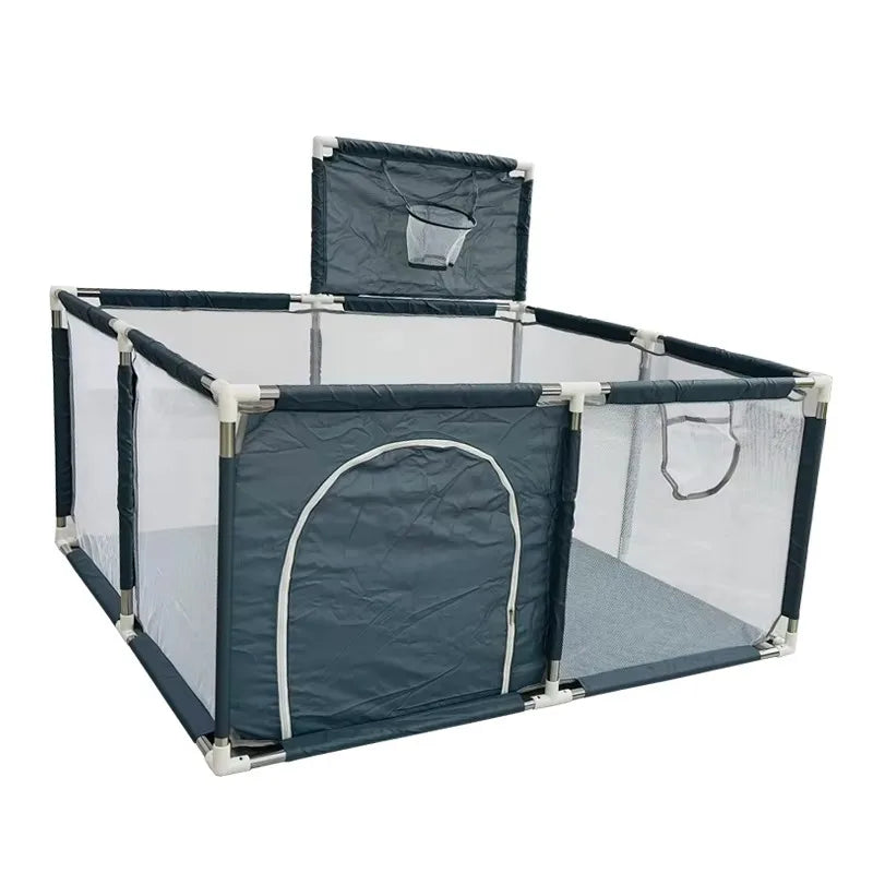 Children Baby Playpen With Foam Protector For Indoor Toddler Safety Barrier And Ball Pit