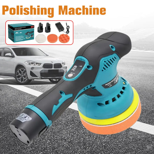 Hign-concerned Cordless Car Buffer Polisher 8 Speed With 12V Batteries