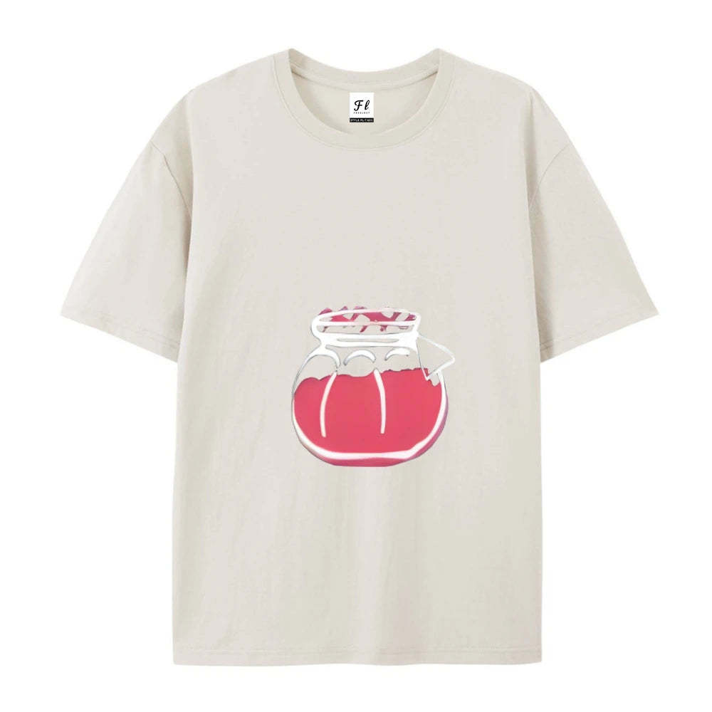 Streetwear And Daily Wear Harajuku Fashion T-shirt Summer Graphic Tees Soft Cotton Short Sleeve O Neck Y2k 2000’s Clothes