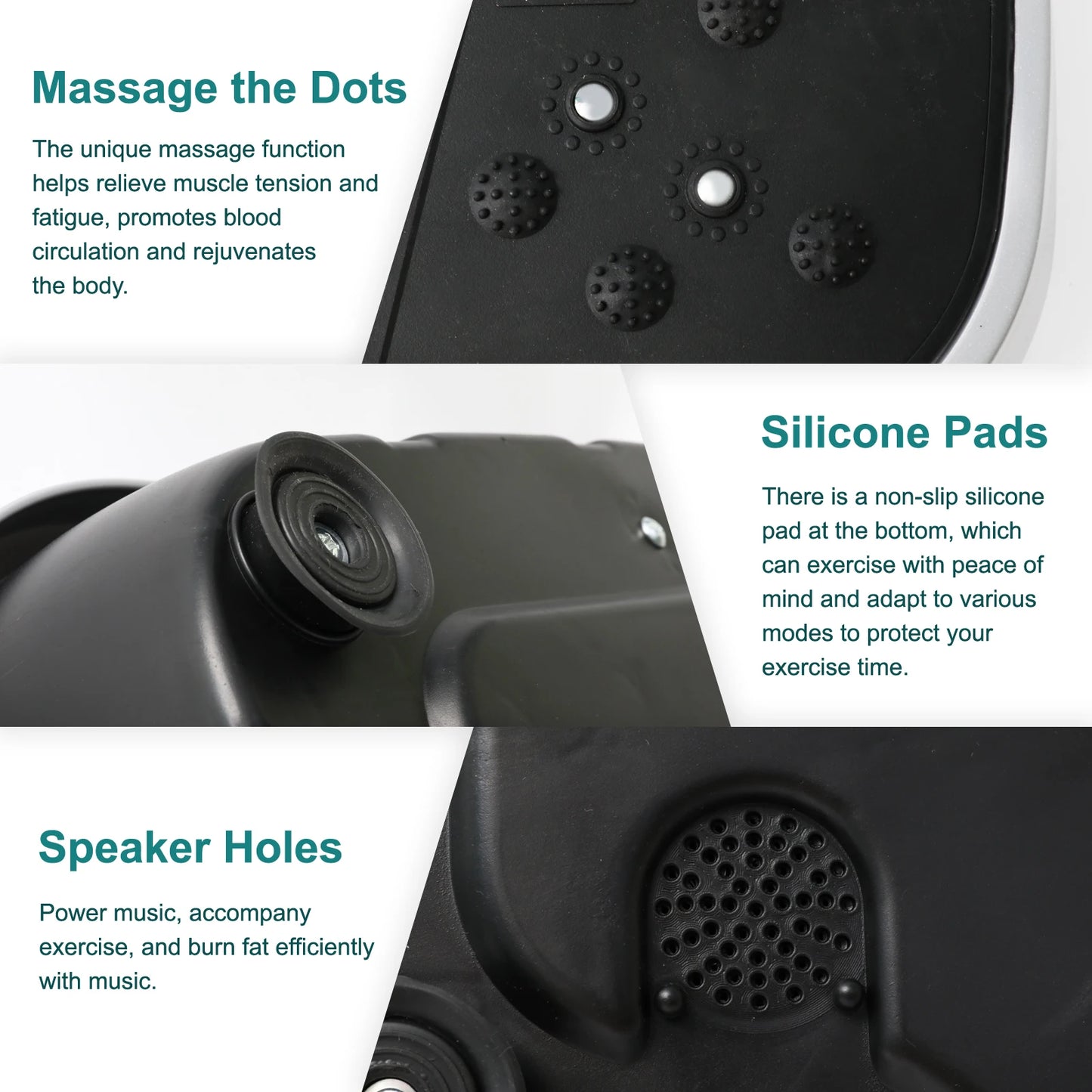 Vibration Plate Exercise Machine for Home Fitness