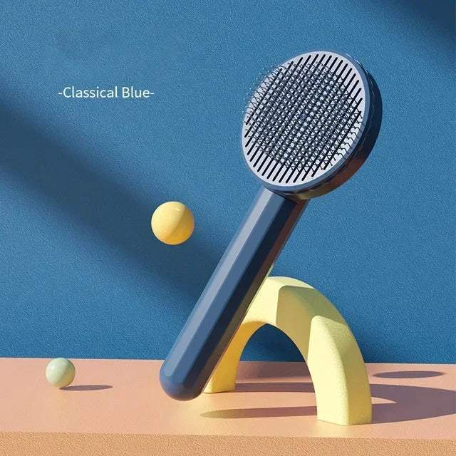 Cat Grooming Brush For Cats ProfessionalGrade HairRemoval Tool OneClickRemover Durable