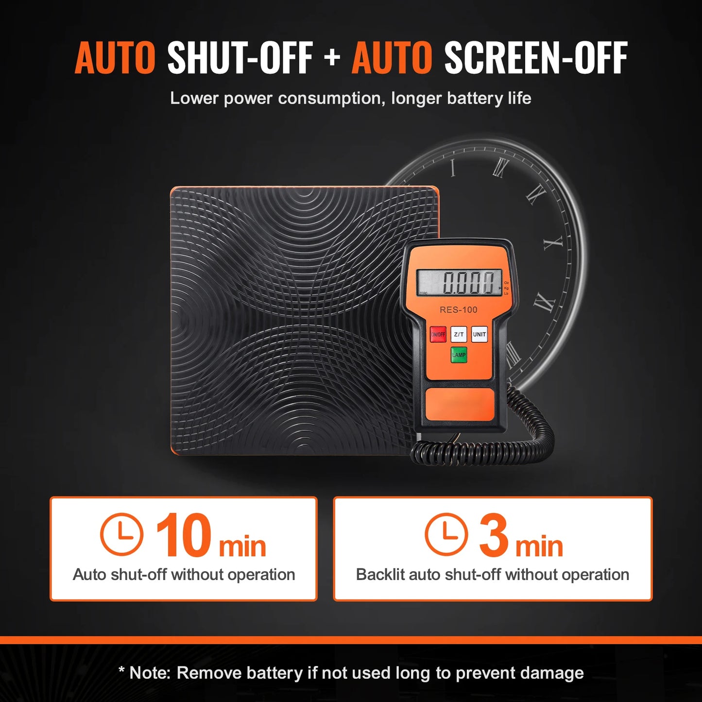 DIY Supplies SucceBuy Refrigerant Scale For HVAC Freon Charging