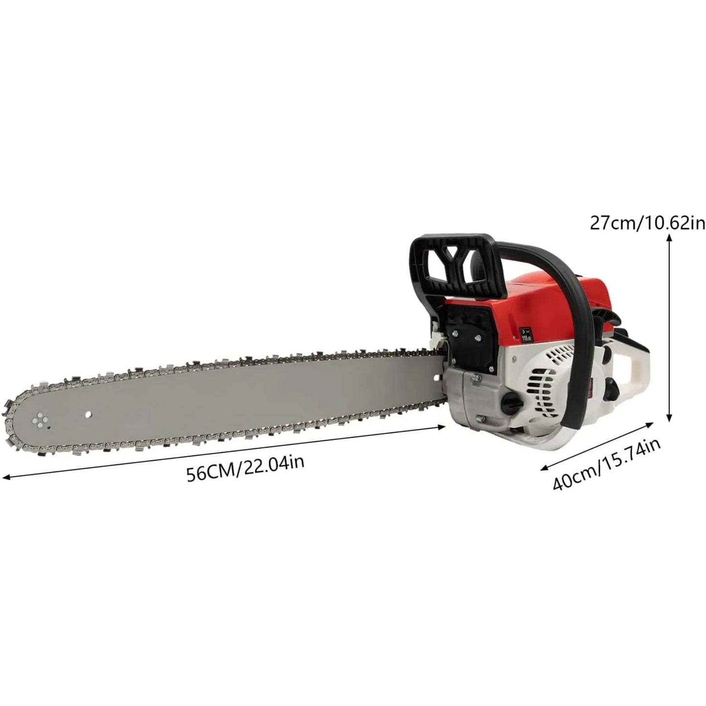 Chainsaw 52cc 2 Stroke Gasoline Portable Woodcutting