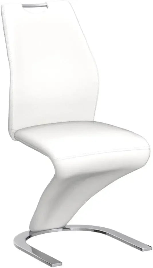 XMSJ Mermaid Dining Chairs Set Of 4 PremiumPULeatherSturdyMetalLegsScratchResistantErgonomic