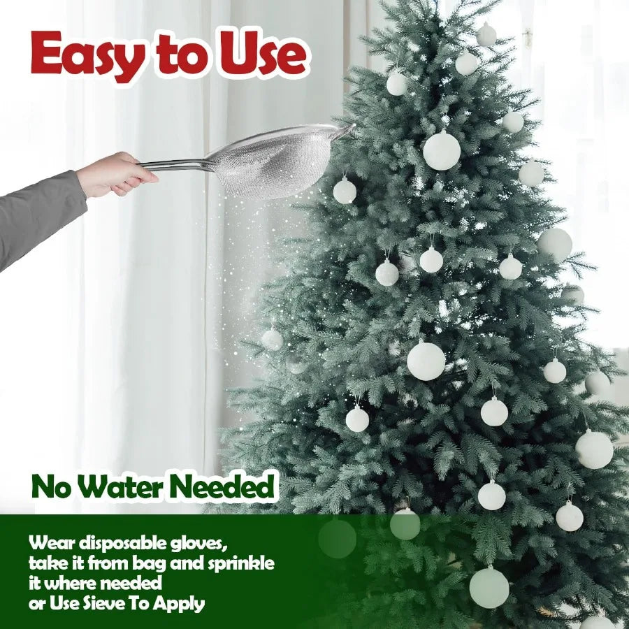 Artificial Snow For Christmas Village Winter Displays