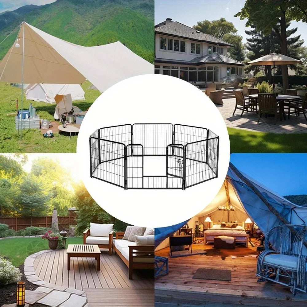 Hign-concerned Indoor Dog Playpen Safe Stress Free Space