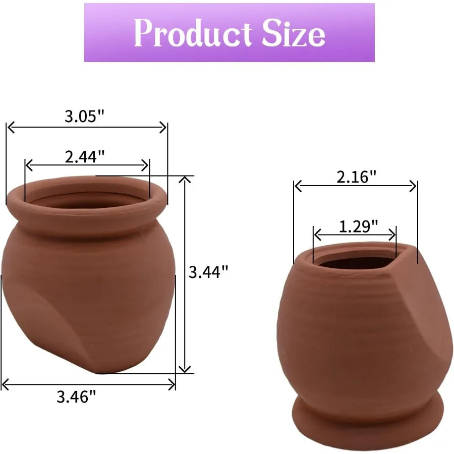 Hign-concerned Betta Tank Decor Ceramic Jar Hideout