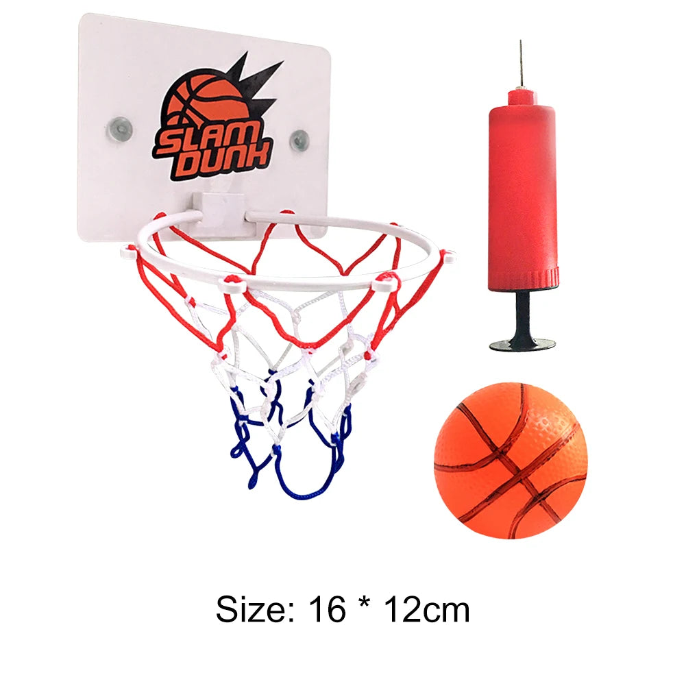 Kids Mini Basketball Hoop With Electronic Scoreboard Ball Sport Backboard Outdoor Indoor Excersise Accessory Funny Game Toys