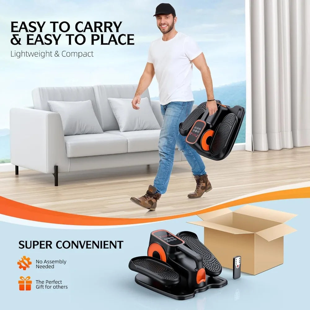 YTYIN Portable Electric Under Desk Elliptical Exercise Machine