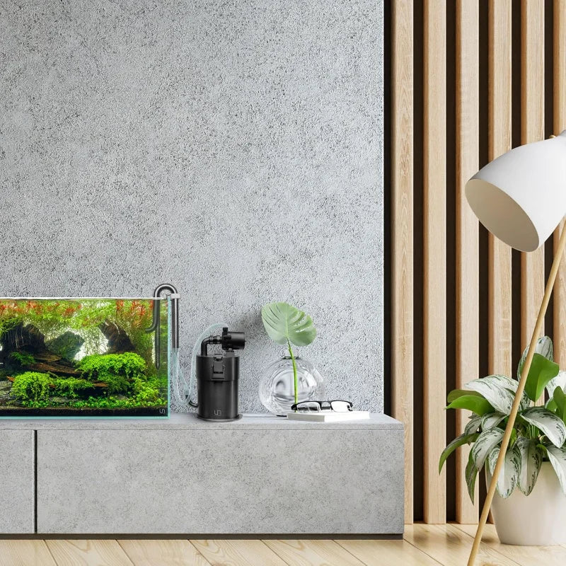 Systems Blitz Stainless Steel Aquarium Filter With Mechanical Biological Filtration