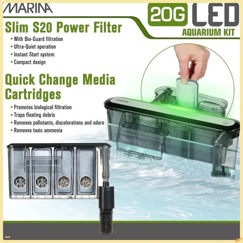 High-concerned Complete Aquarium Kit With LED