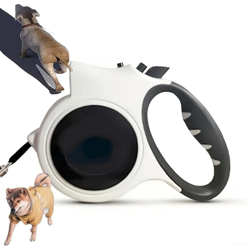 AHTOSKACN Telescoping Dog Leash With HighVisibility Strip For NighttimeOutdoor Safety