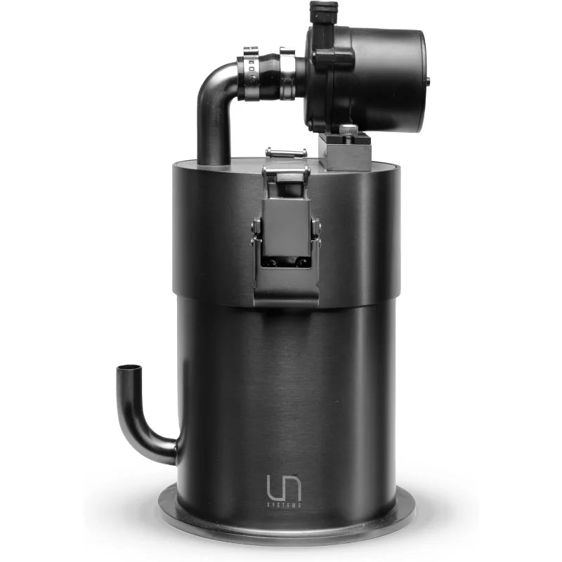 Systems Blitz Stainless Steel Aquarium Filter With Mechanical Biological Filtration