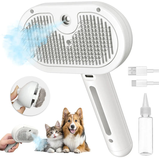 PremiumPet HairCare CombSelfCleaning GroomingDematting ToolSystem ForDogsAndCats VeterinaryApproved