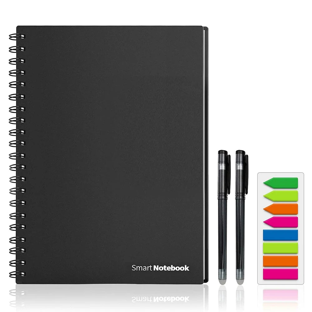 NeWYeS Reusable Smart Notebook Erasable Rewritable
