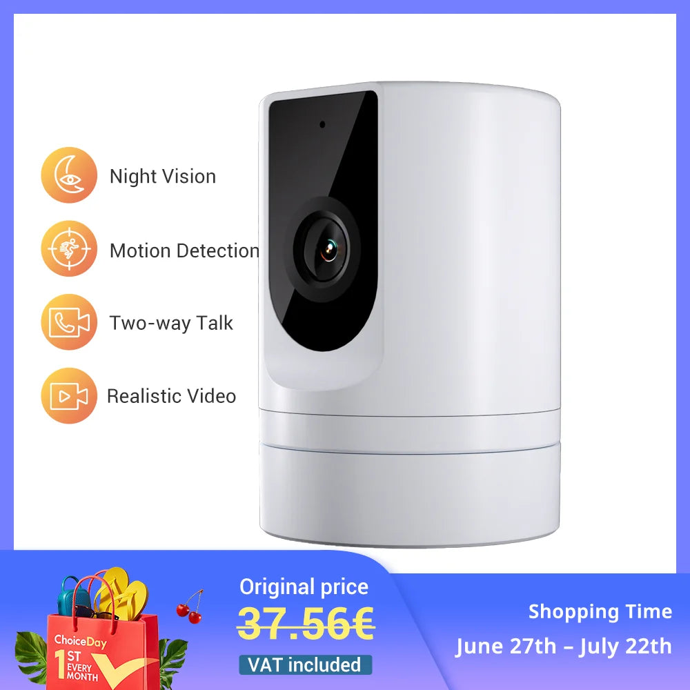 Pet Camera ,Security Camera Indoor,Pet Camera with Phone App, ,Security Camera Indoor，Foldable Baby Camera for Home Security