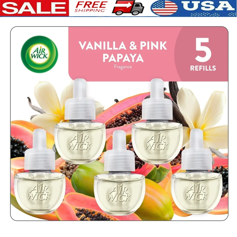 Hign-concerned Scented EssentialOilBlends Air Freshener Warmer Plug In Vanilla Papaya