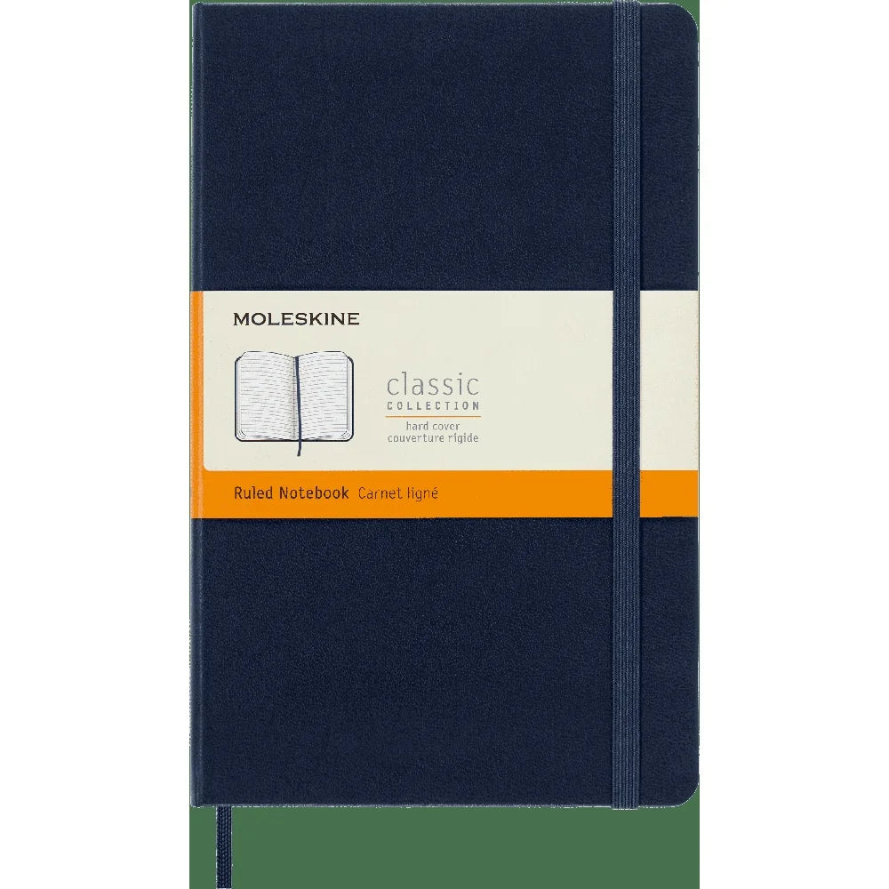 Hign-concerned Classic Ruled Notebook With Elastic Closure
