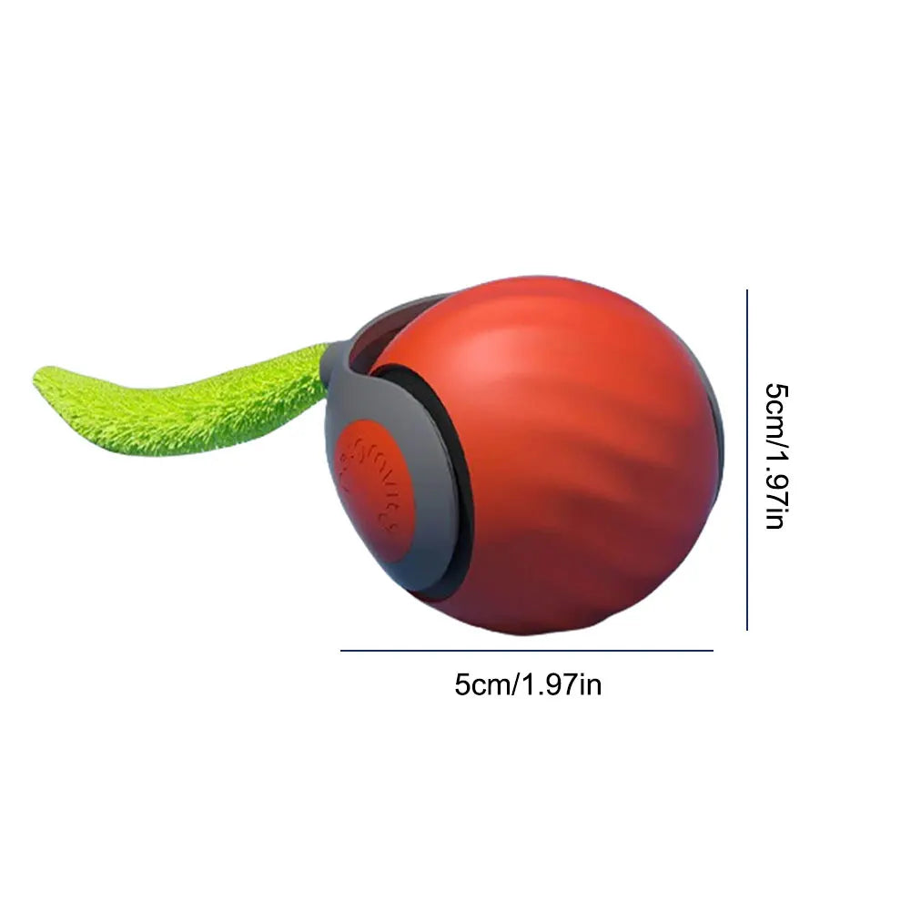 AutomaticMovingCatToyBallUSBRechargeableInteractiveSmartEntertainmentBallDynamicPetPlay