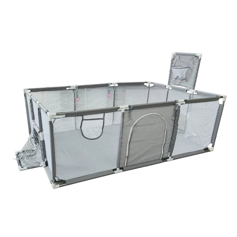 IMBABY Baby Playpens Cartoon Baby Corralitos with Protective Angle Playpen for Children Indoor Game Parks for Baby Playground