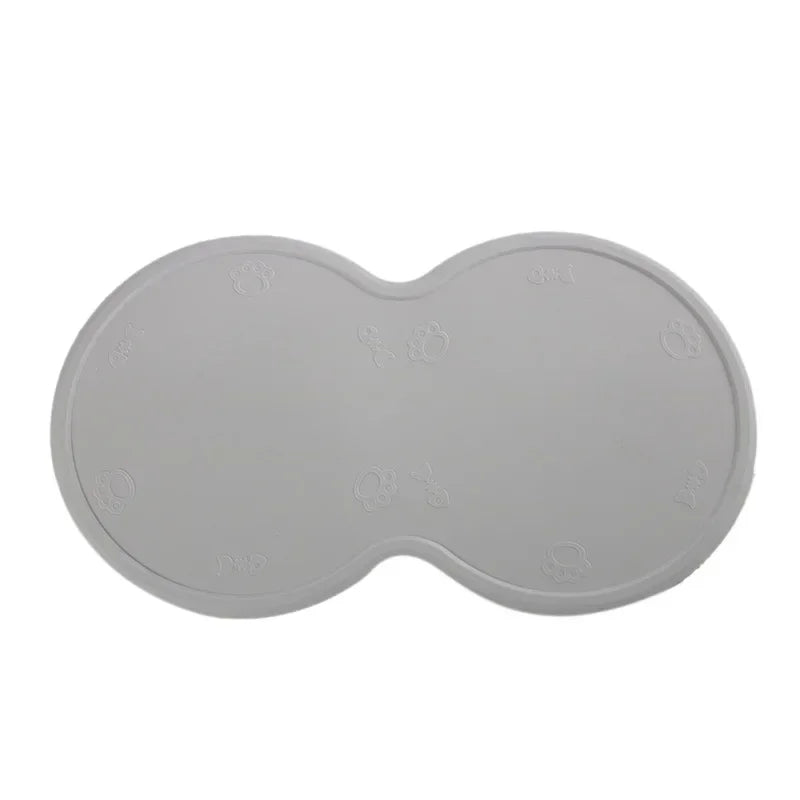 Hign-concerned Cloud-Shaped PetCare Feeding Mat Silicone Bowl for Household Pets