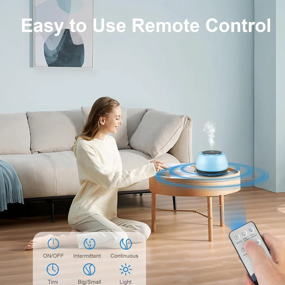 Hign-concerned Aromatherapy Essential Oil Diffuser With Remote Control