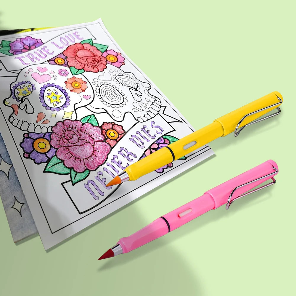 Hign-concerned 12pcs Erasable Pencils For Kids Eco Friendly