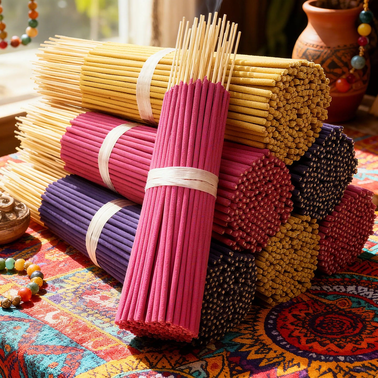 Incense Sticks Lavender Milky Fragrance Jasmine Rose Sandalwood White Sage Dragons Blood For Home Office Yoga Meditation