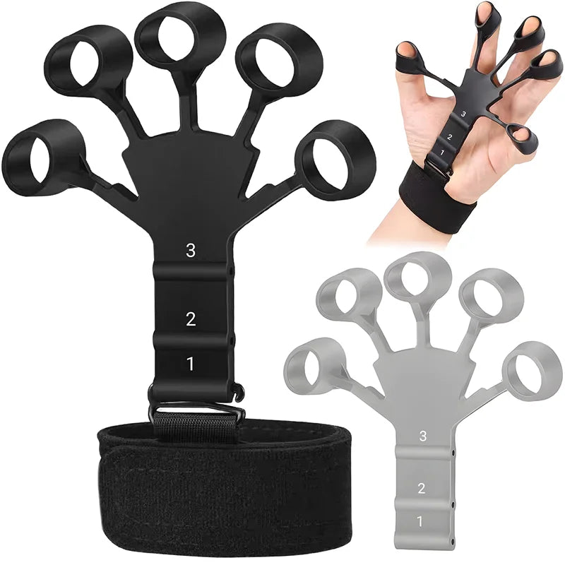 Adjustable Hand Gripper Kit for Forearm and Finger Exercise