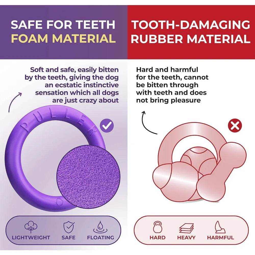 Hign-concerned Puller Outdoor Dog Ring Toy