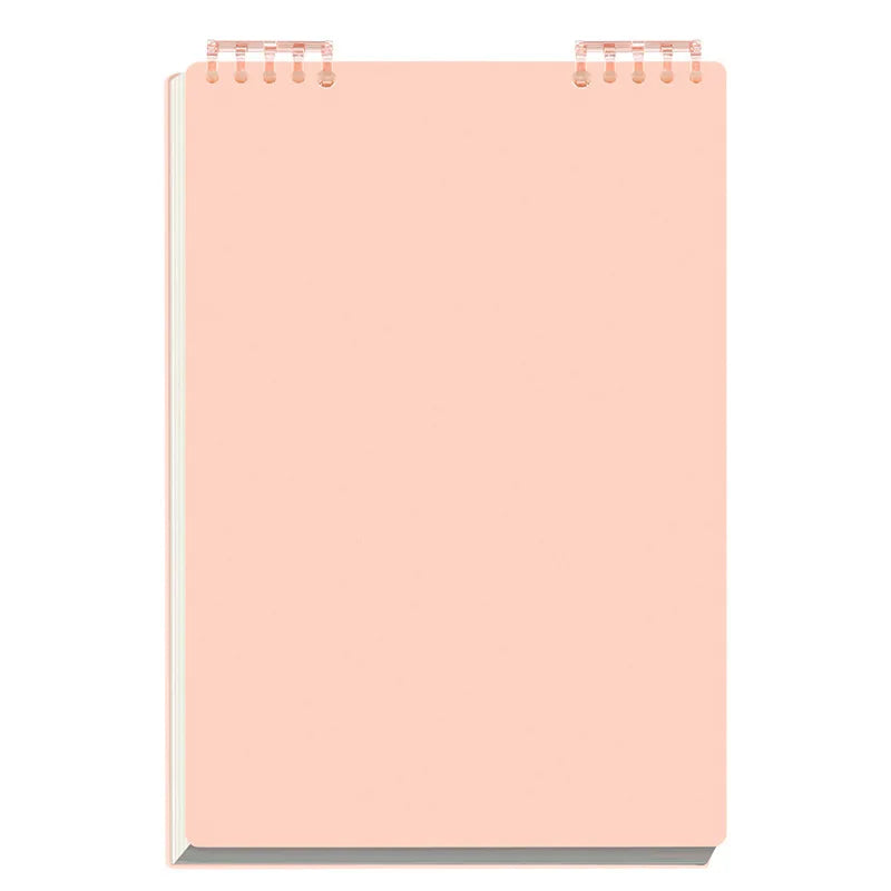 Hign-concerned Loose Leaf Notebook Wooden 360 Flip Office