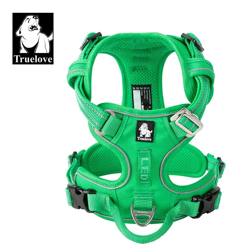 Truelove Camouflage Reflective Dog Harness Easy Adjust Upgrade Version