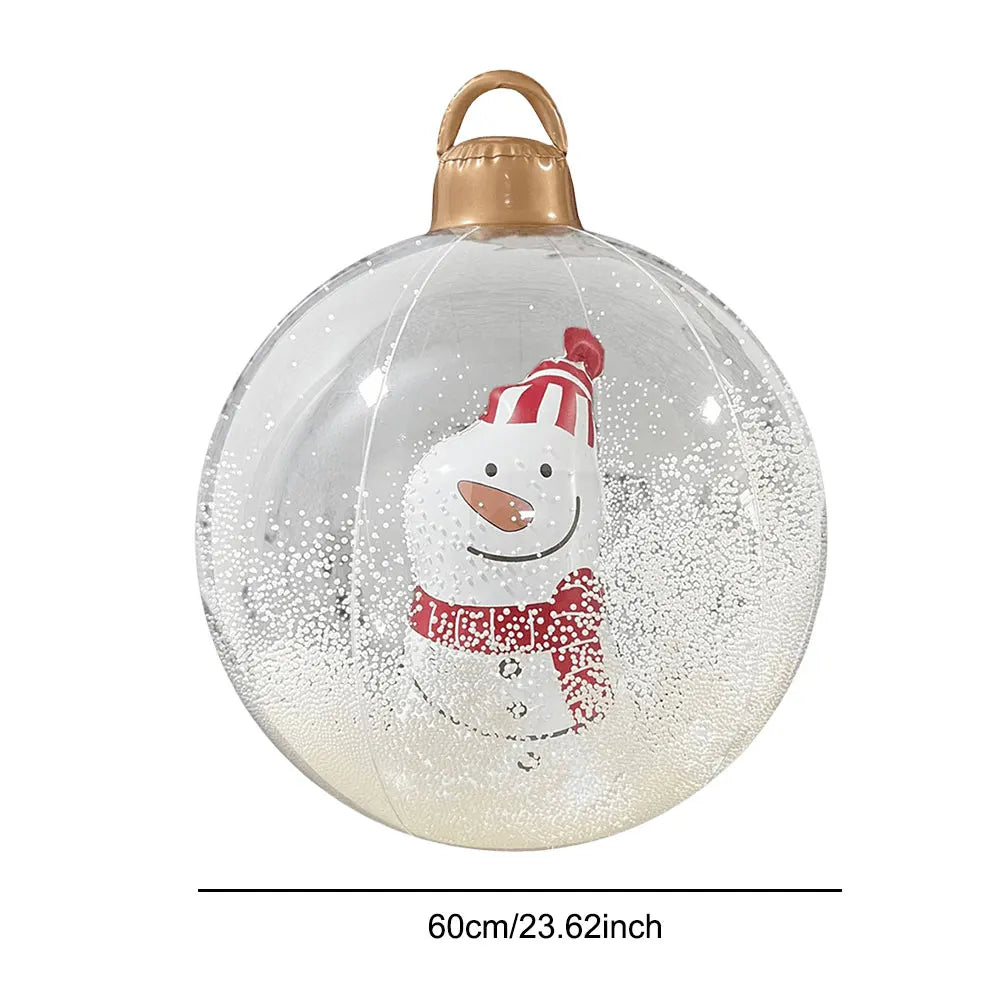 Shunmaii Inflatable Christmas Ball With LED Light Remote Control