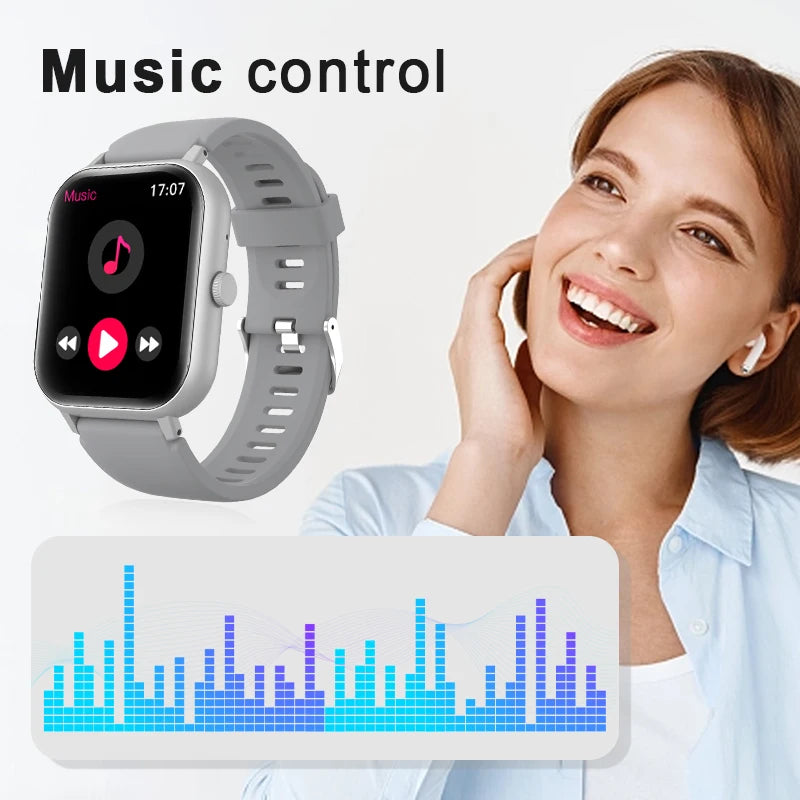 LOMAXFR Smartwatch Wireless Call Dial Multi Sport Android