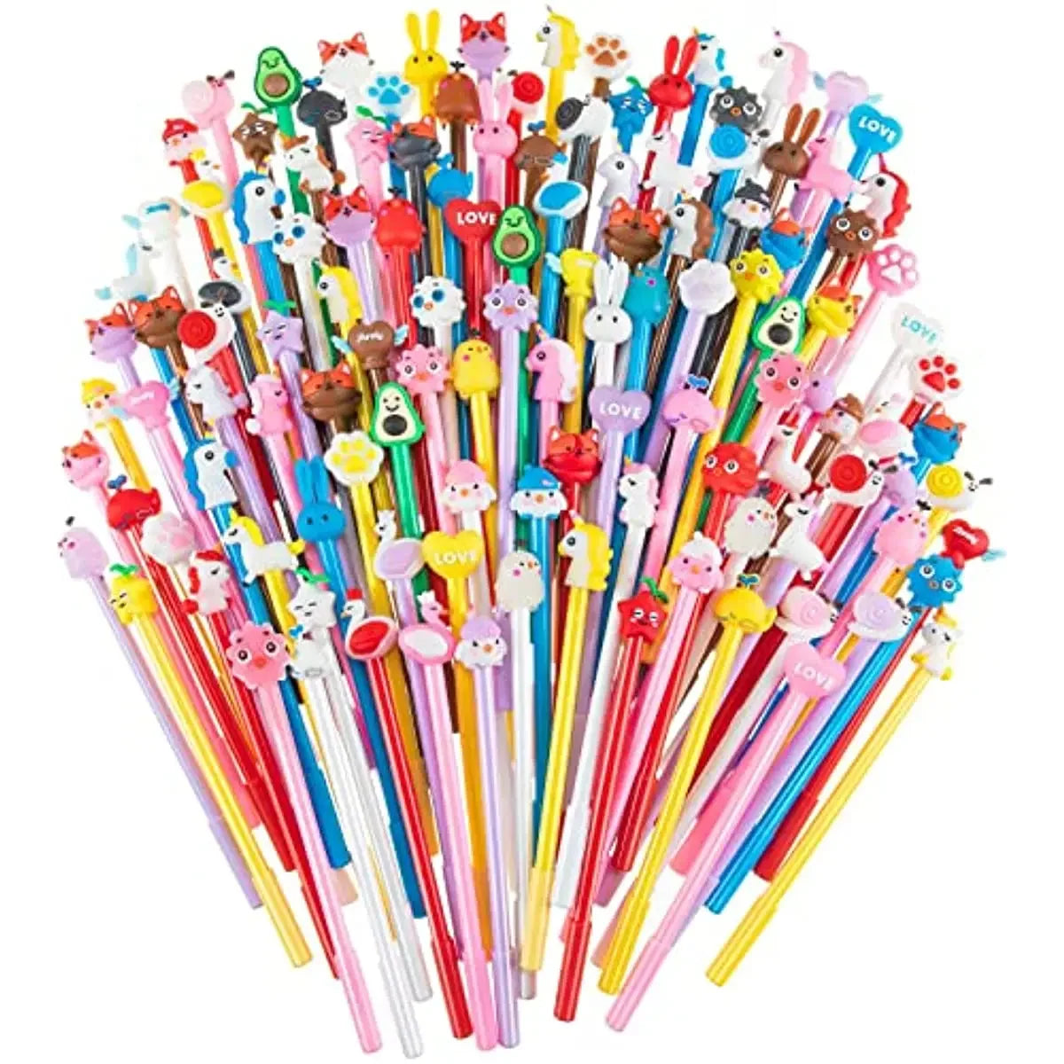 Assorted Gel Ink Pens Set For Office And School Use