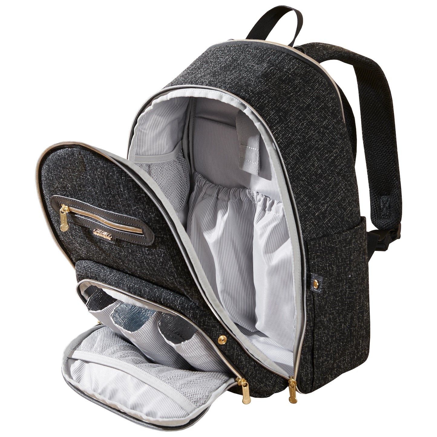 Sunveno Diaper Bag Backpack with Portable Changing Pad for Moms and Dads