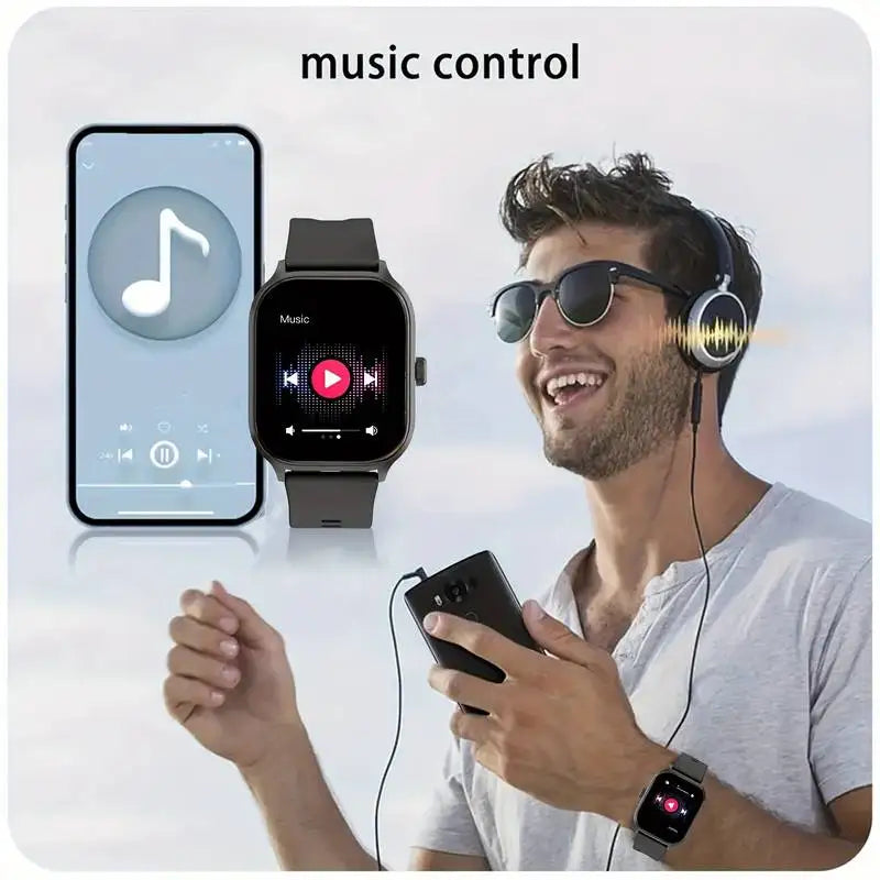Case Outdoor Sports Smartwatch With Wireless Calling