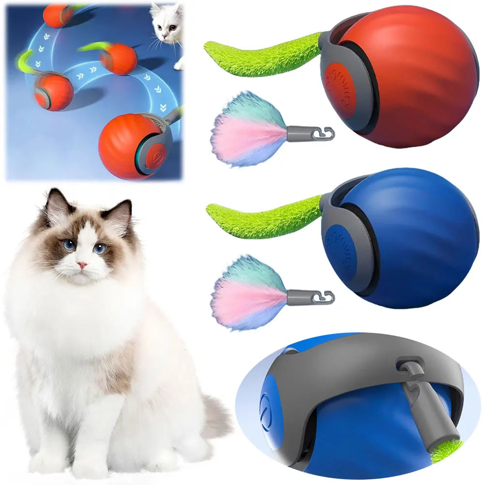 Guangdong Rechargeable Automatic Interactive Dog Toy Ball for Pets Entertainment