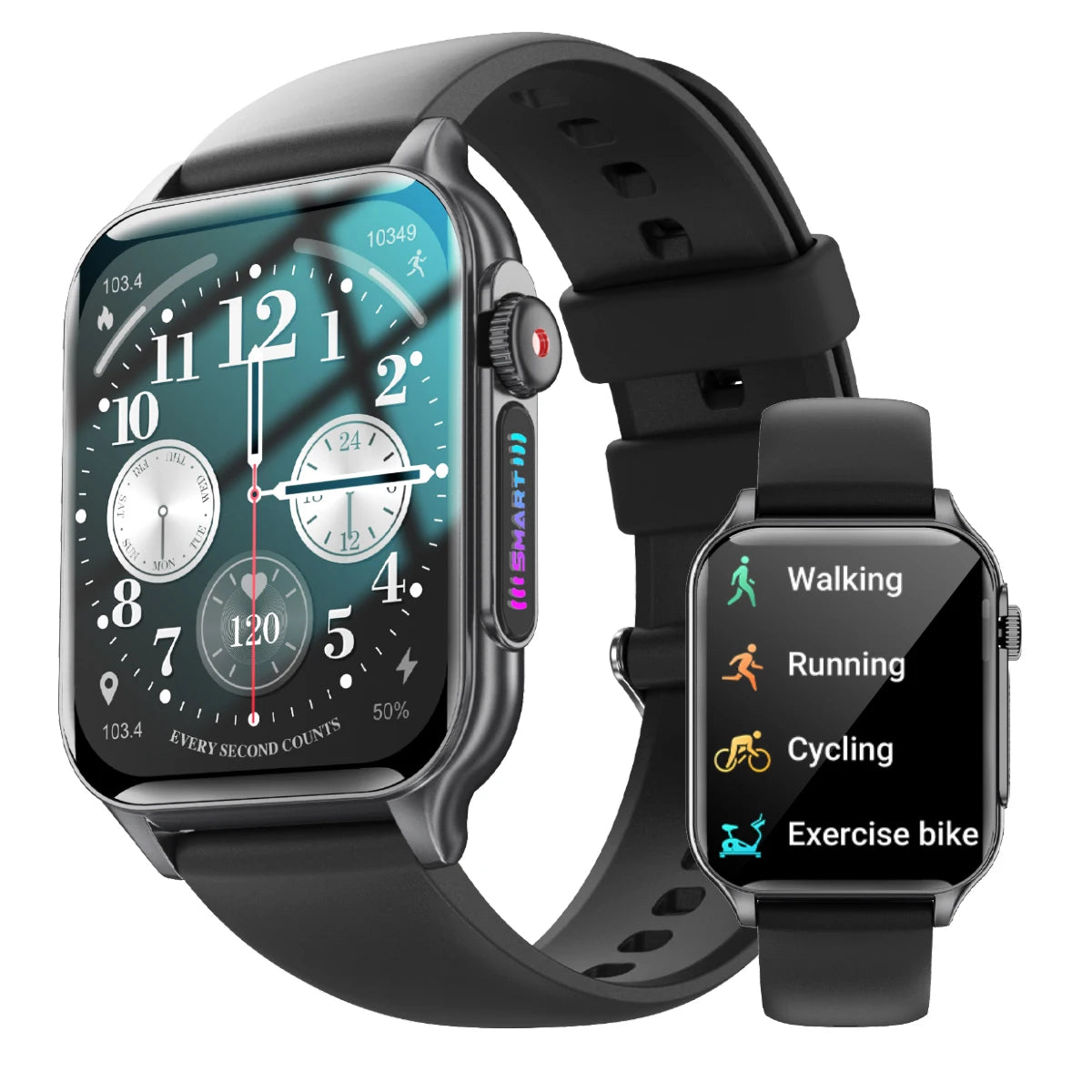 Aolon P6 AMOLED Smartwatch Health Monitoring IP68 BT54