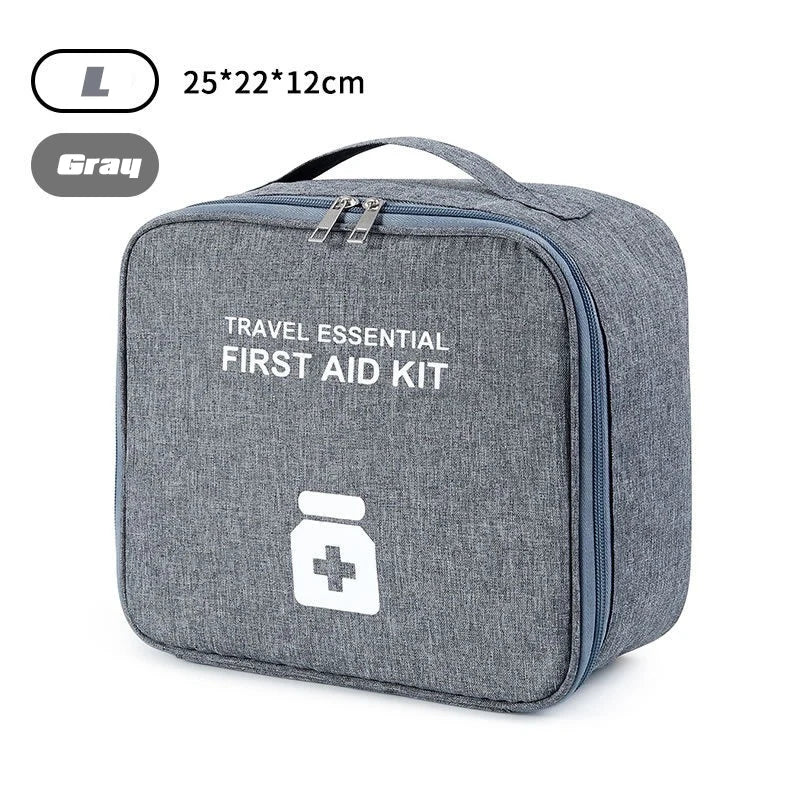 Home First Aid Kit Large Capacity Empty Medicine Storage Bag Portable Travel Medicine Box Survival Bag Emergency Bag For Car
