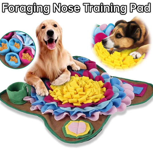 Shunmaii Pet SnufflePuzzle Feeding Mat ForagingSkillDevelopment Nose Training Pad Enrichment