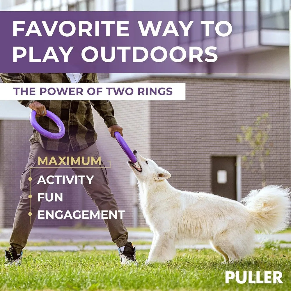 Hign-concerned Puller Outdoor Dog Ring Toy